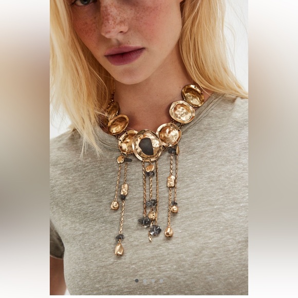 Free People Jewelry - Free People Speak Up Statement Necklace